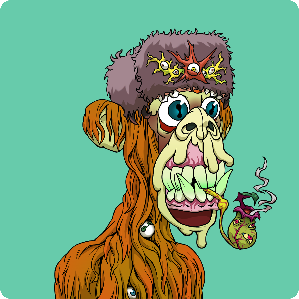 Yuga Labs - Mutant Ape Yacht Club - NFT # 5864