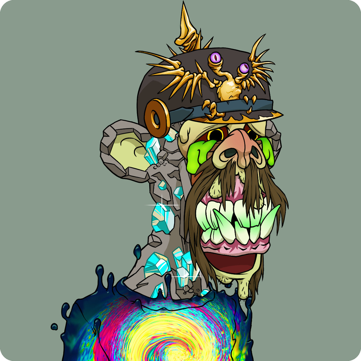 Yuga Labs - Mutant Ape Yacht Club - NFT # 155