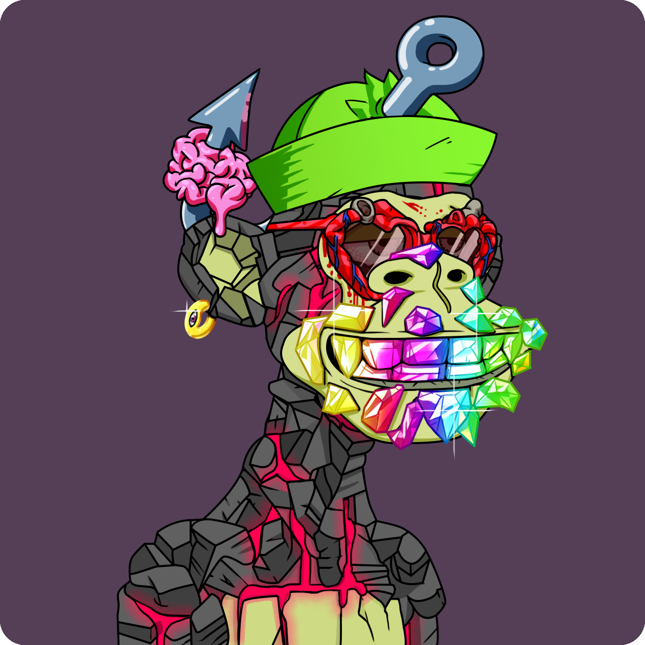 Yuga Labs - Mutant Ape Yacht Club - NFT # 9388