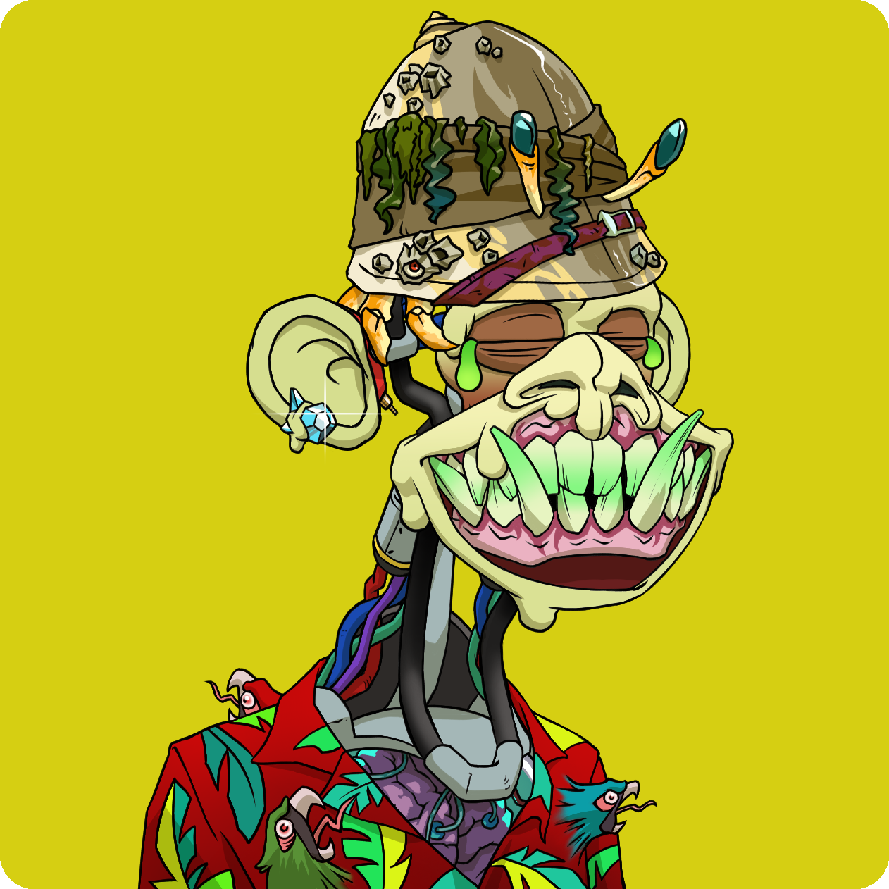 Yuga Labs - Mutant Ape Yacht Club - NFT # 28525