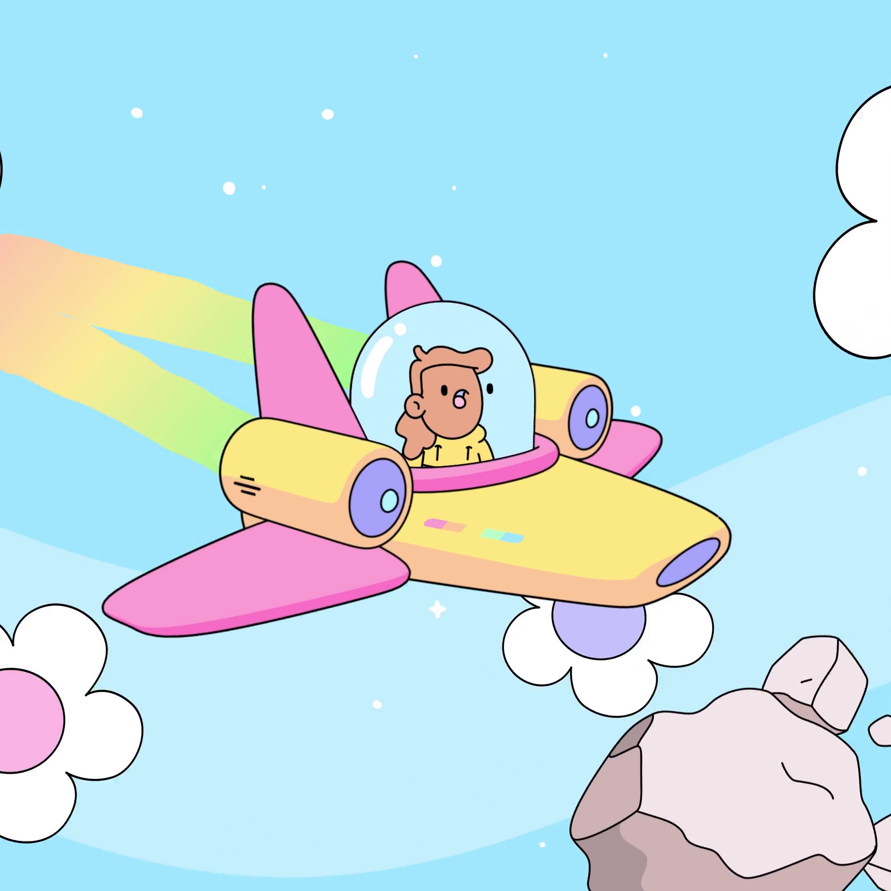 The Doodles Founders - Space Doodles - Space Doodle #185 - NFT # 185