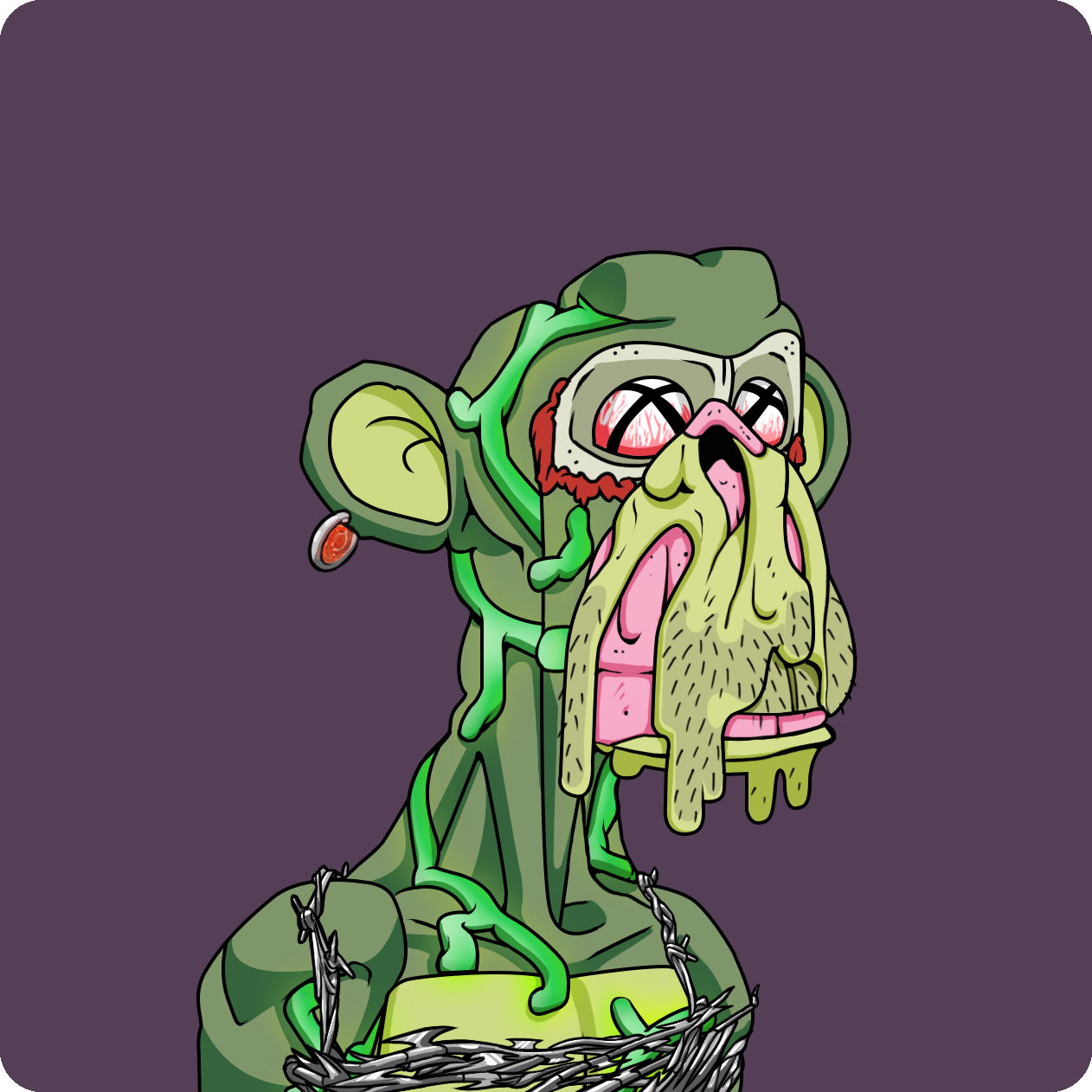 Yuga Labs - Mutant Ape Yacht Club - NFT # 16606