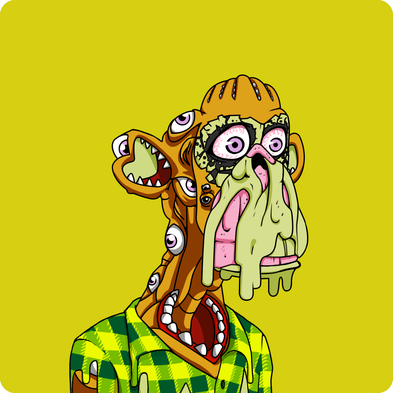 Yuga Labs - Mutant Ape Yacht Club - NFT # 3621