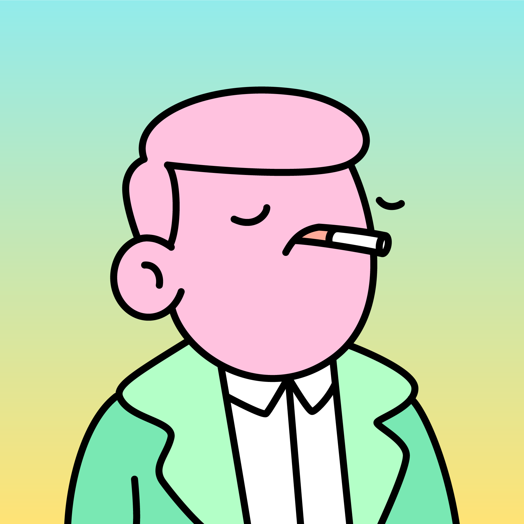 The Doodles Founders - Doodles - Doodle #3555 - NFT # 3555