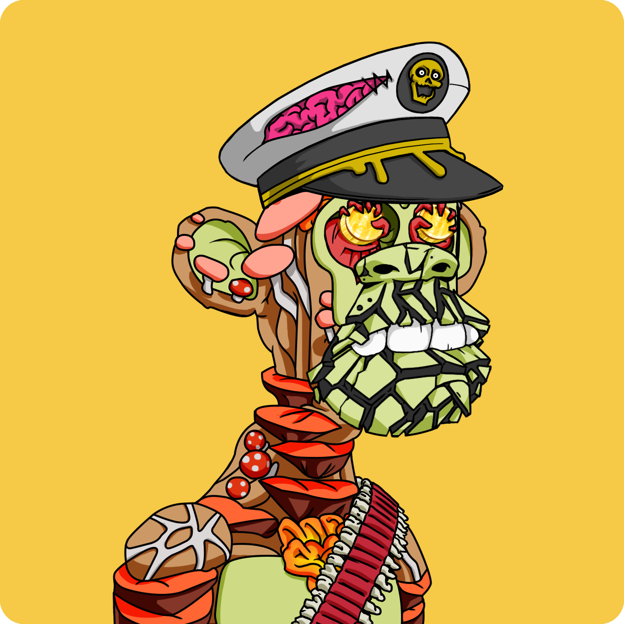 Yuga Labs - Mutant Ape Yacht Club - NFT # 12534