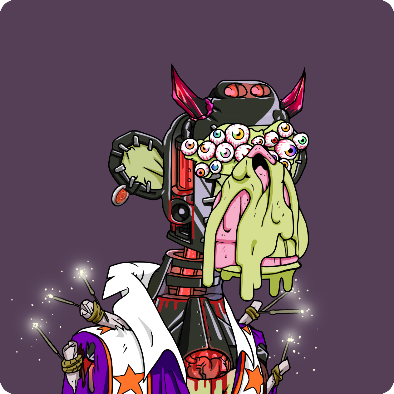 Yuga Labs - Mutant Ape Yacht Club - NFT # 17980