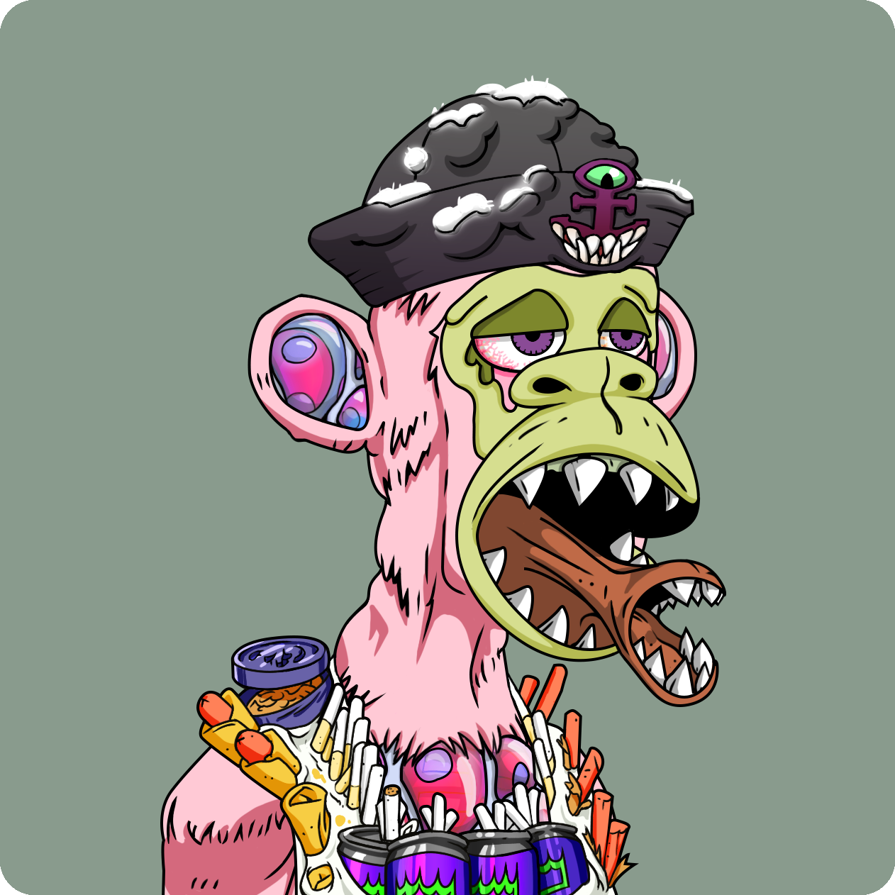 Yuga Labs - Mutant Ape Yacht Club - NFT # 20582