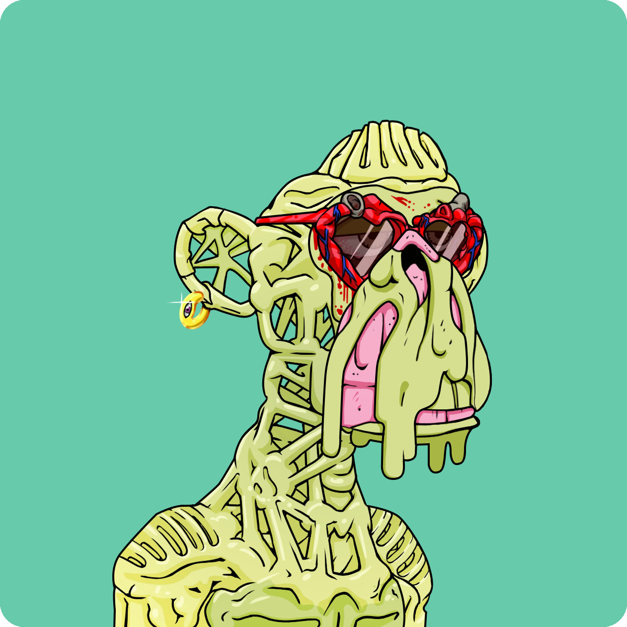 Yuga Labs - Mutant Ape Yacht Club - NFT # 8784