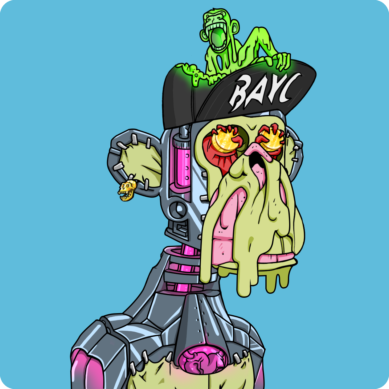 Yuga Labs - Mutant Ape Yacht Club - NFT # 23366