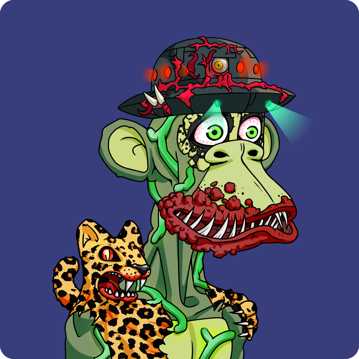 Yuga Labs - Mutant Ape Yacht Club - NFT # 1605