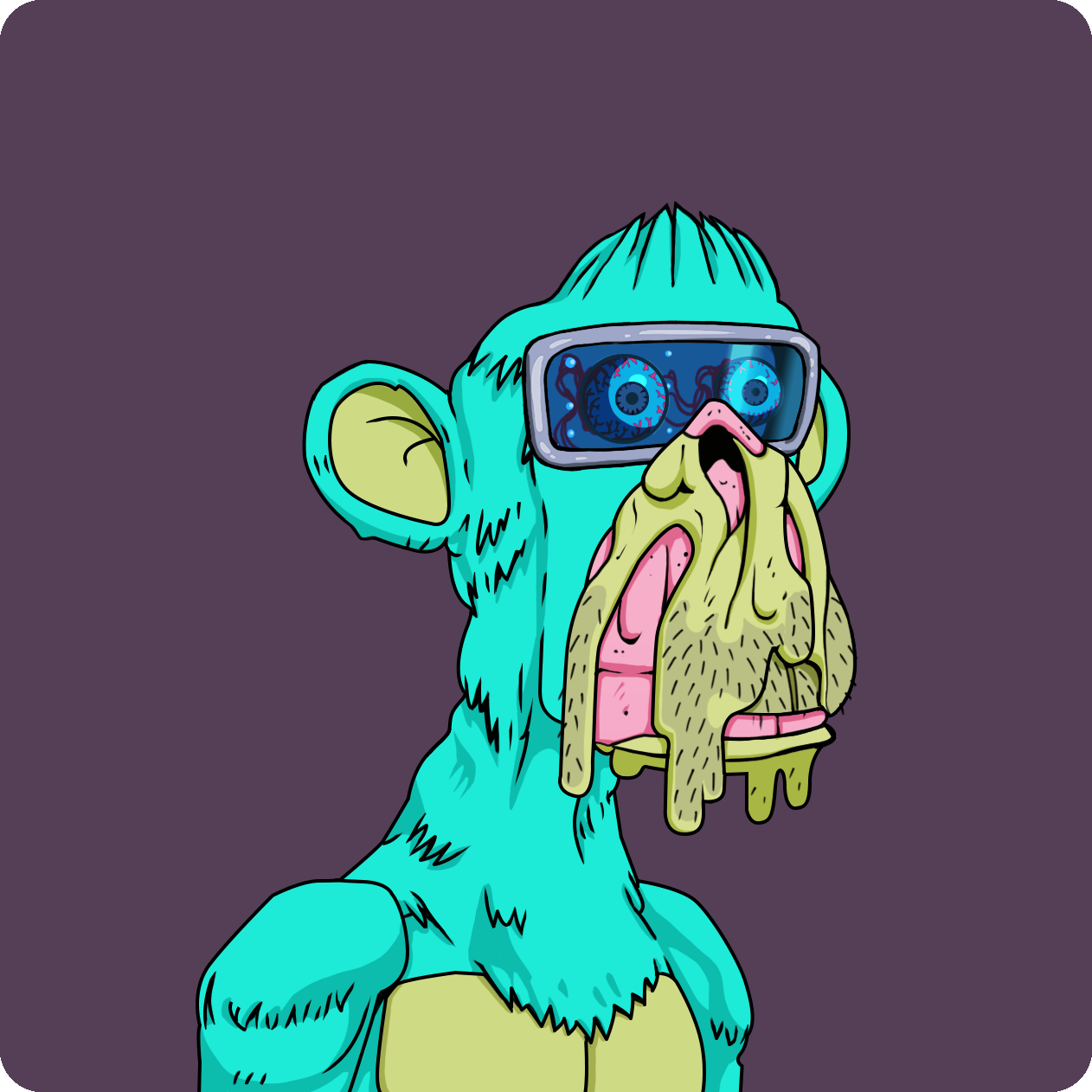 Yuga Labs - Mutant Ape Yacht Club - NFT # 14858