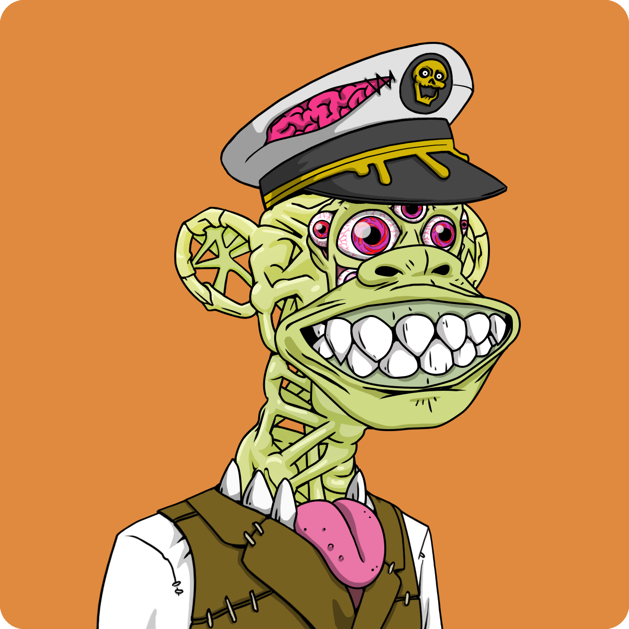 Yuga Labs - Mutant Ape Yacht Club - NFT # 28162