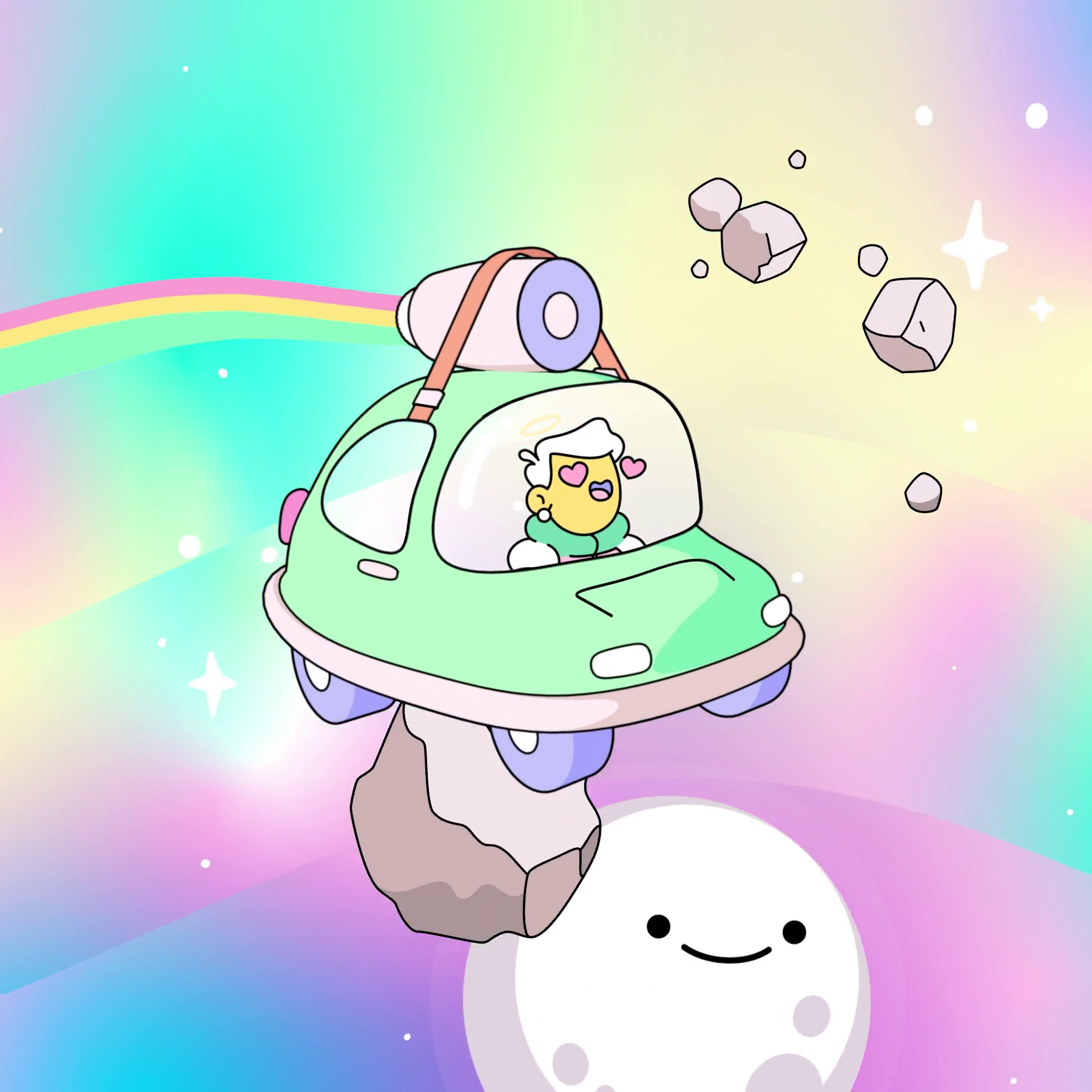 The Doodles Founders - Space Doodles - Space Doodle #8 - NFT # 8