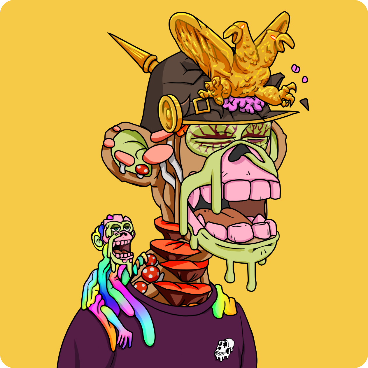 Yuga Labs - Mutant Ape Yacht Club - NFT # 17406