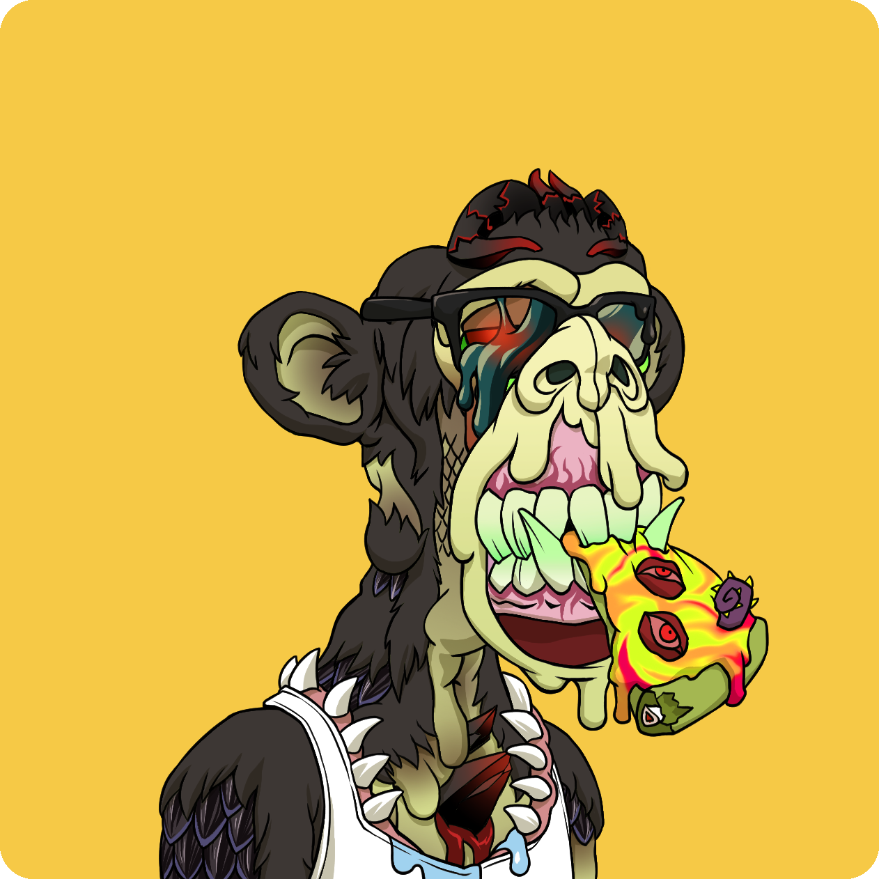 Yuga Labs - Mutant Ape Yacht Club - NFT # 23013