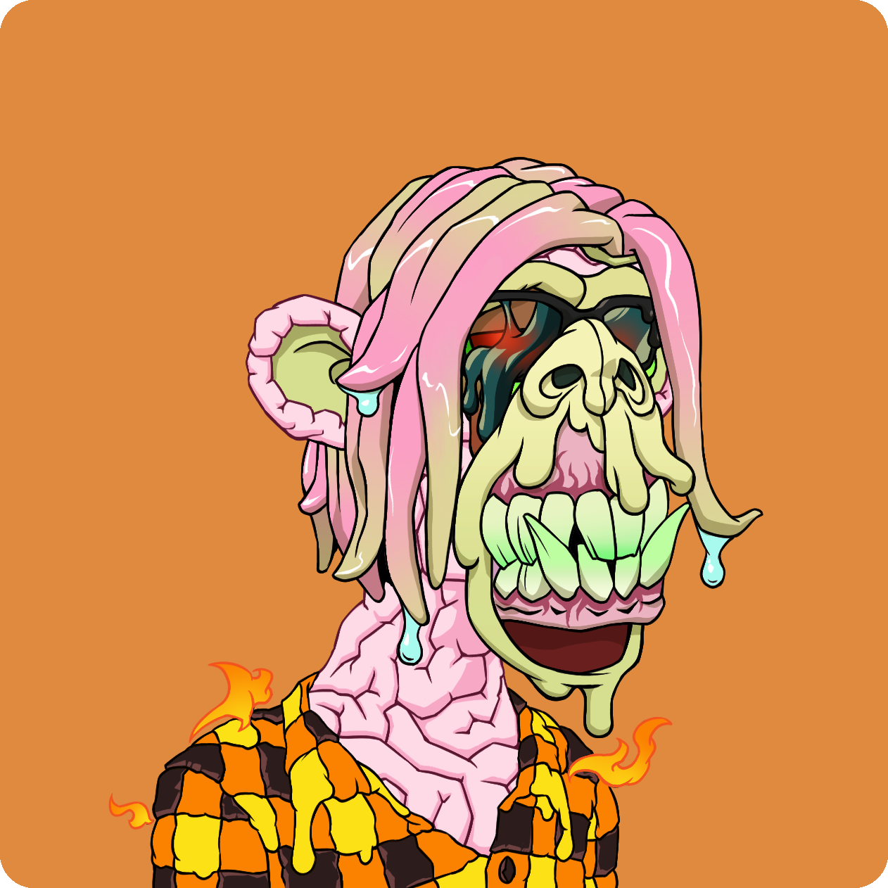 Yuga Labs - Mutant Ape Yacht Club - NFT # 6107