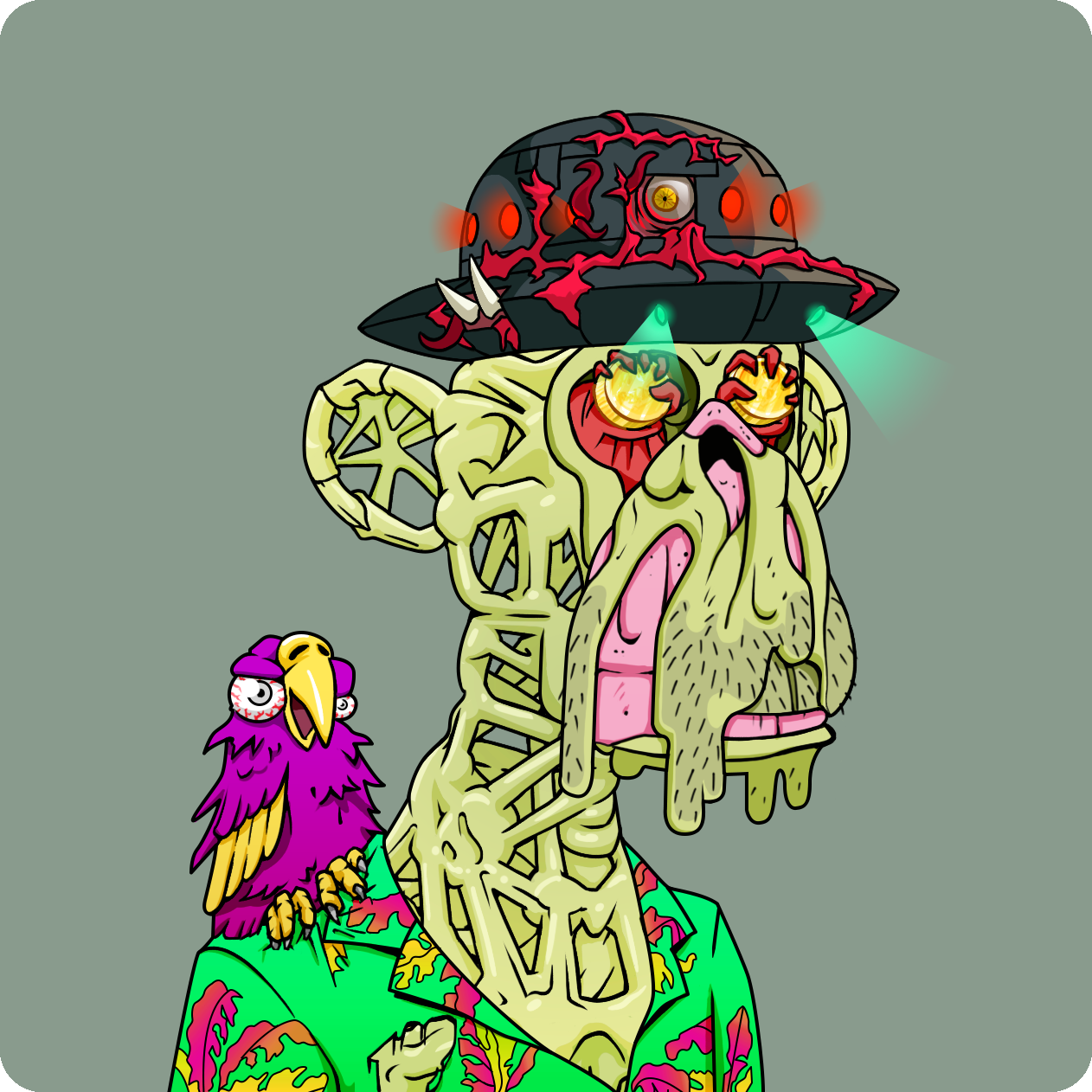 Yuga Labs - Mutant Ape Yacht Club - NFT # 13182