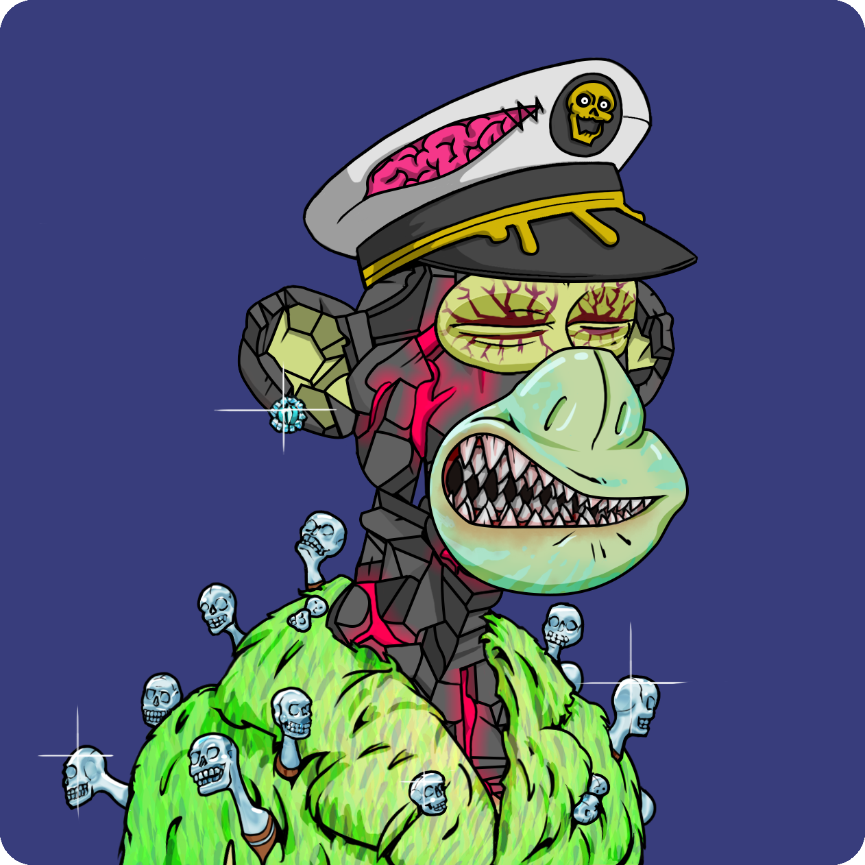 Yuga Labs - Mutant Ape Yacht Club - NFT # 8836