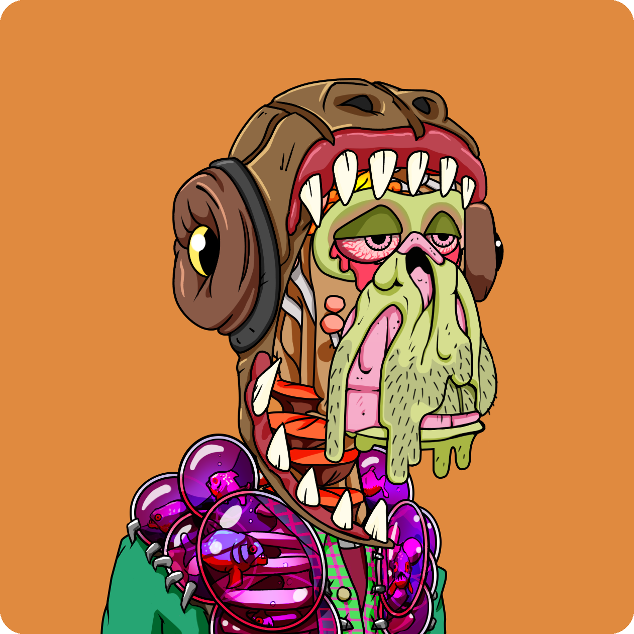 Yuga Labs - Mutant Ape Yacht Club - NFT # 3799