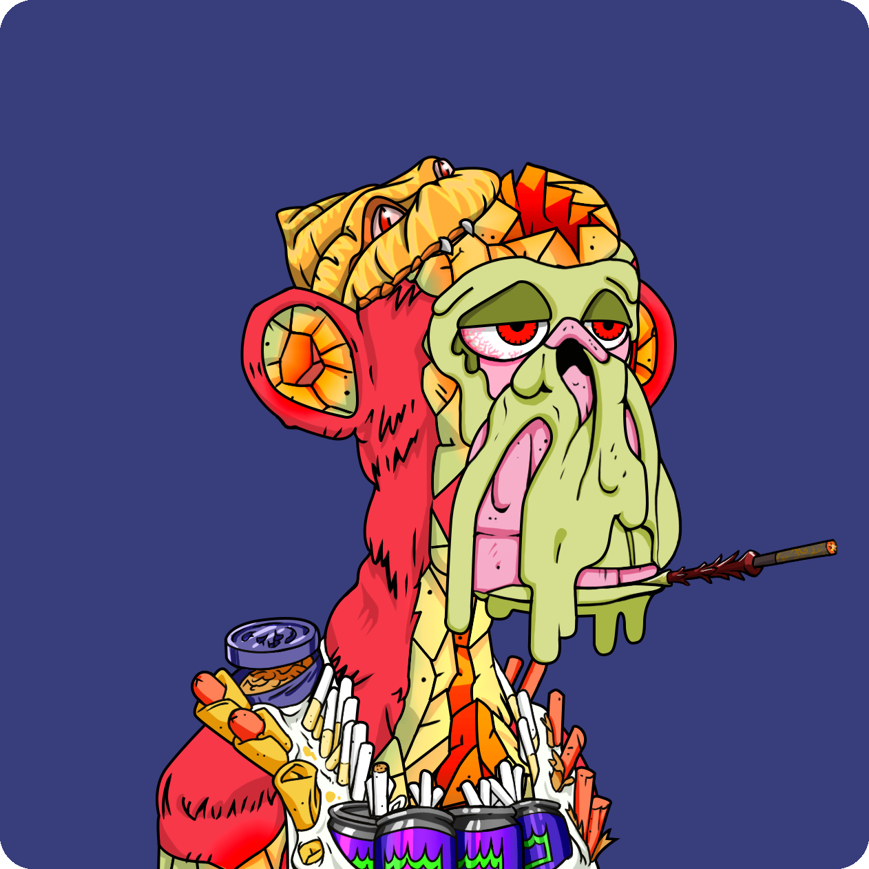 Yuga Labs - Mutant Ape Yacht Club - NFT # 28144