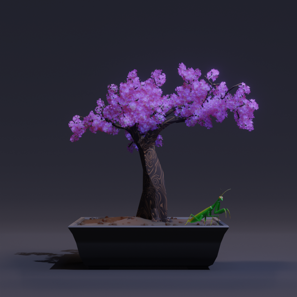 ZENFT Garden Society - Bonsai - Bonsai #8774 - NFT # 8774