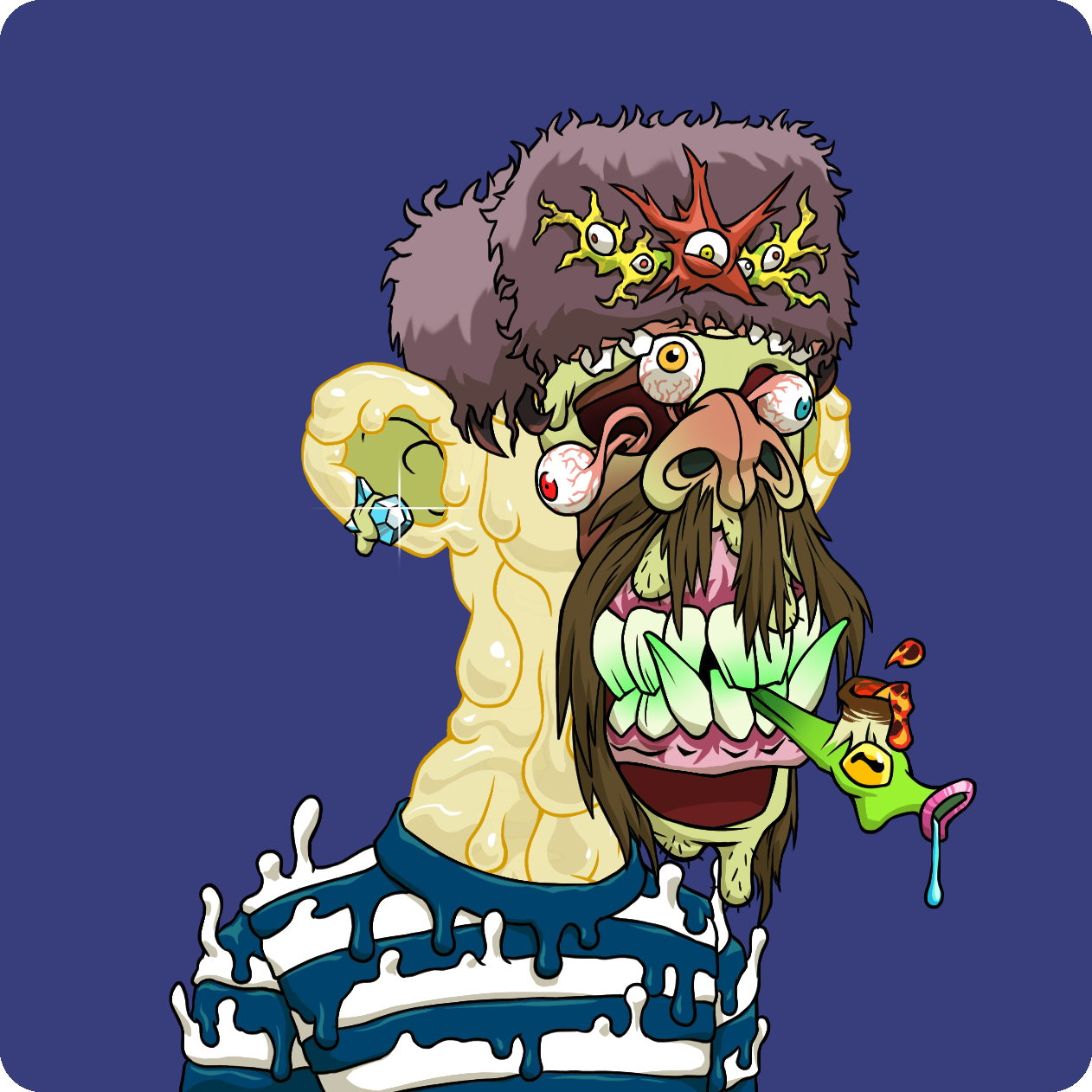 Yuga Labs - Mutant Ape Yacht Club - NFT # 22255