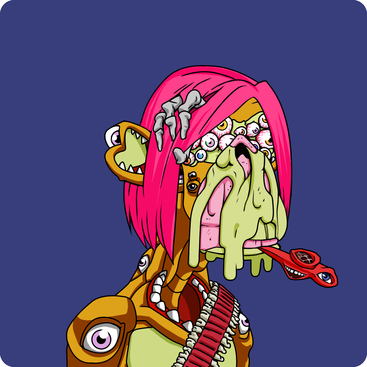 Yuga Labs - Mutant Ape Yacht Club - NFT # 22198