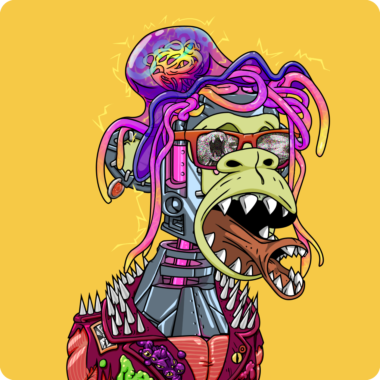 Yuga Labs - Mutant Ape Yacht Club - NFT # 6748