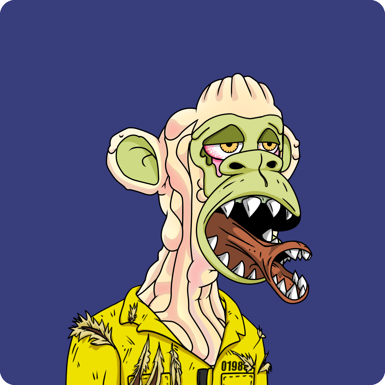 Yuga Labs - Mutant Ape Yacht Club - NFT # 24818