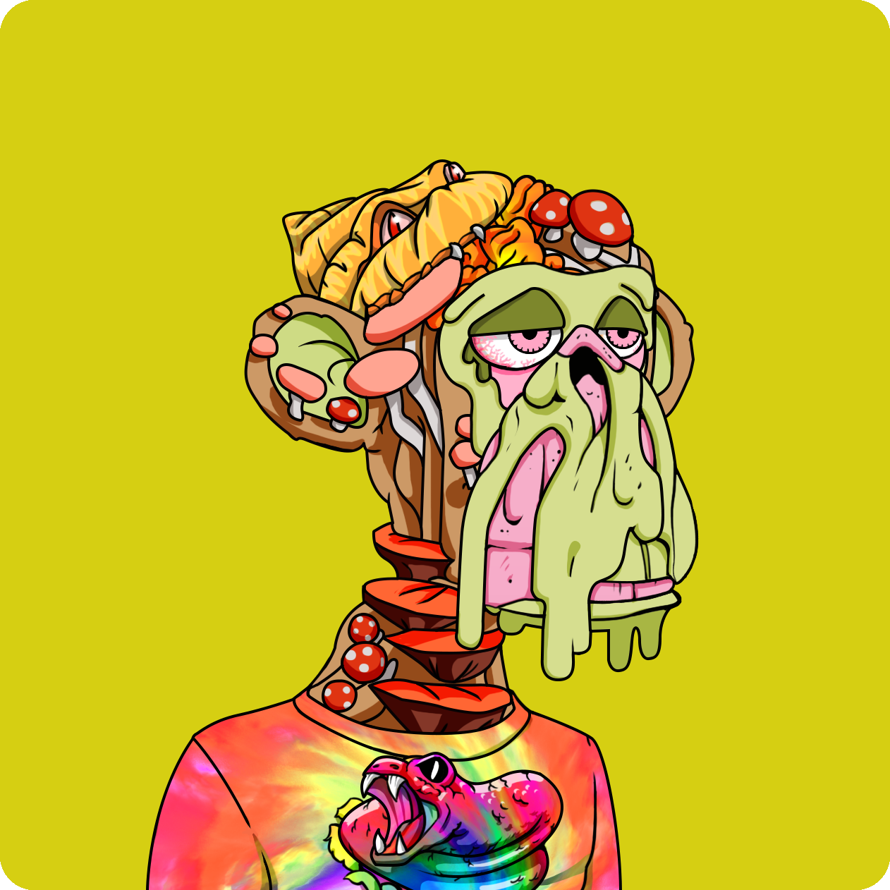 Yuga Labs - Mutant Ape Yacht Club - NFT # 2843