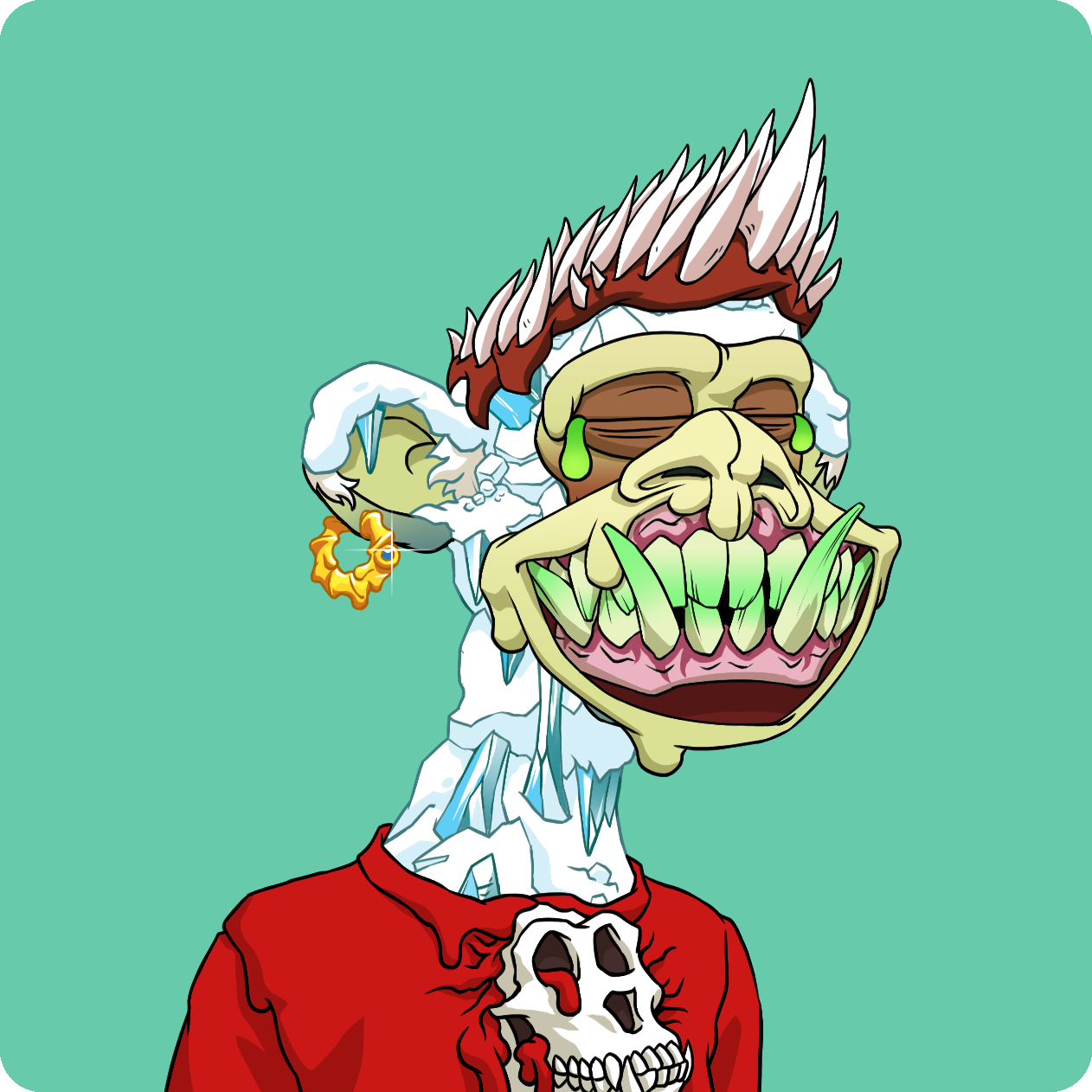 Yuga Labs - Mutant Ape Yacht Club - NFT # 2820