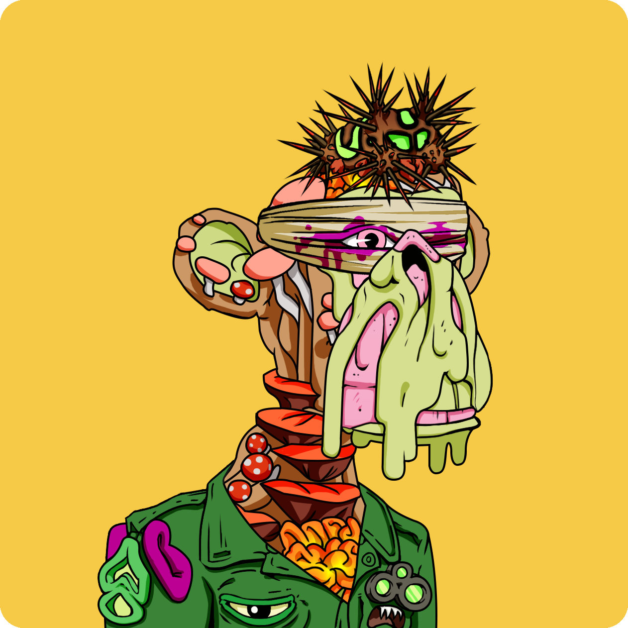 Yuga Labs - Mutant Ape Yacht Club - NFT # 2141