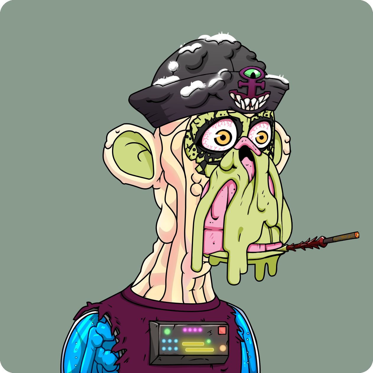 Yuga Labs - Mutant Ape Yacht Club - NFT # 1489