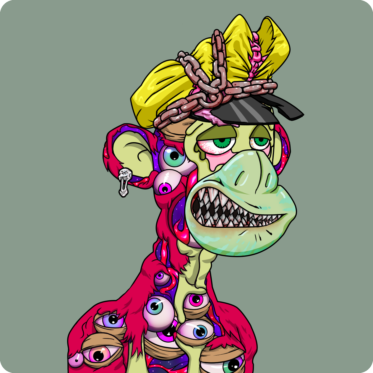 Yuga Labs - Mutant Ape Yacht Club - NFT # 8807