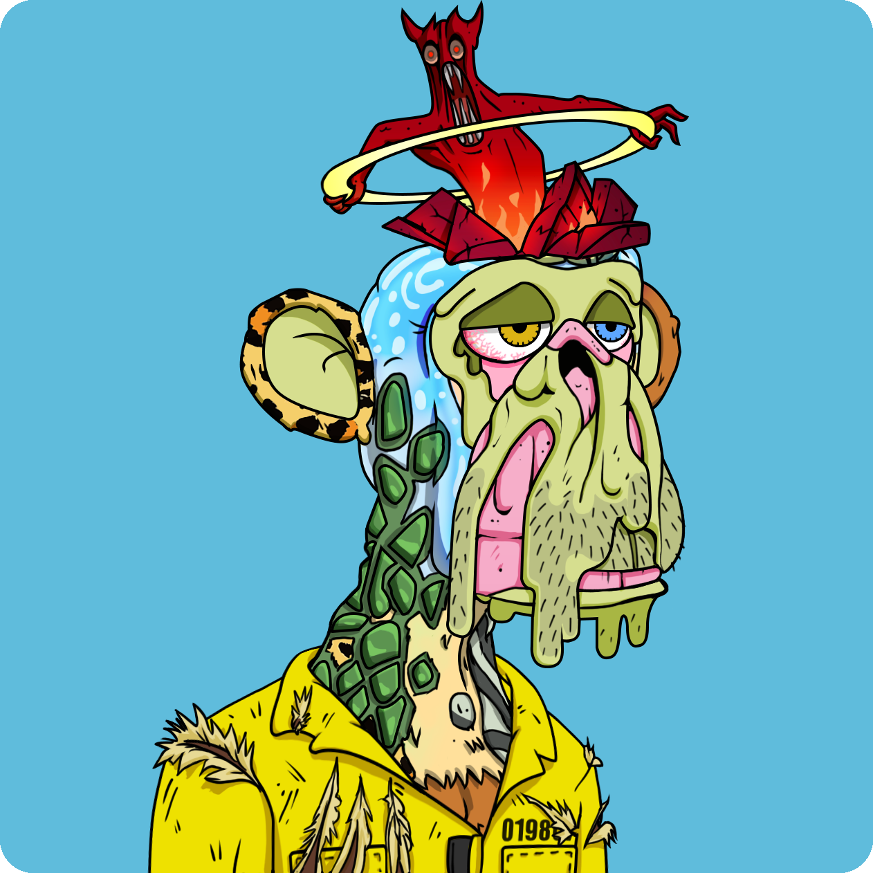 Yuga Labs - Mutant Ape Yacht Club - NFT # 1690