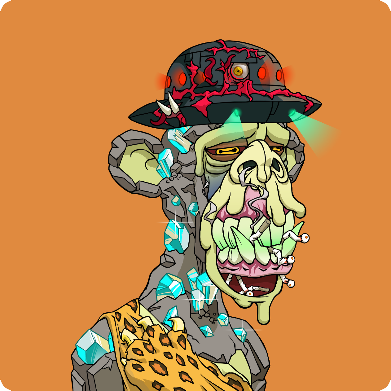 Yuga Labs - Mutant Ape Yacht Club - NFT # 2058