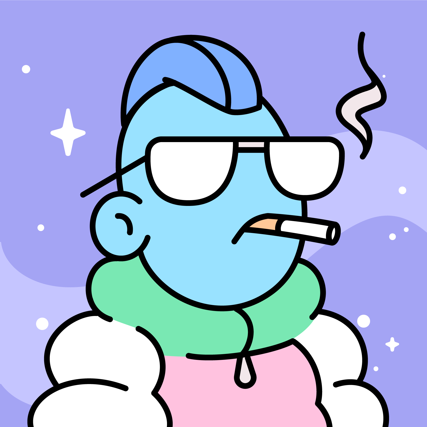 The Doodles Founders - Doodles - Doodle #7377 - NFT # 7377