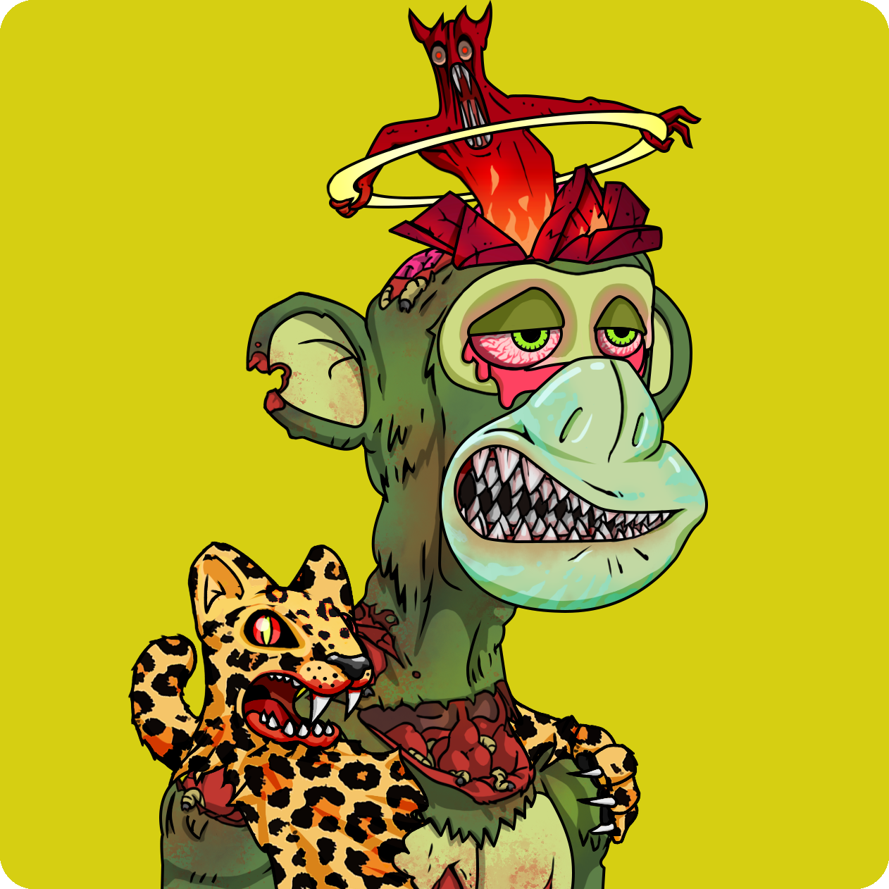 Yuga Labs - Mutant Ape Yacht Club - NFT # 4732