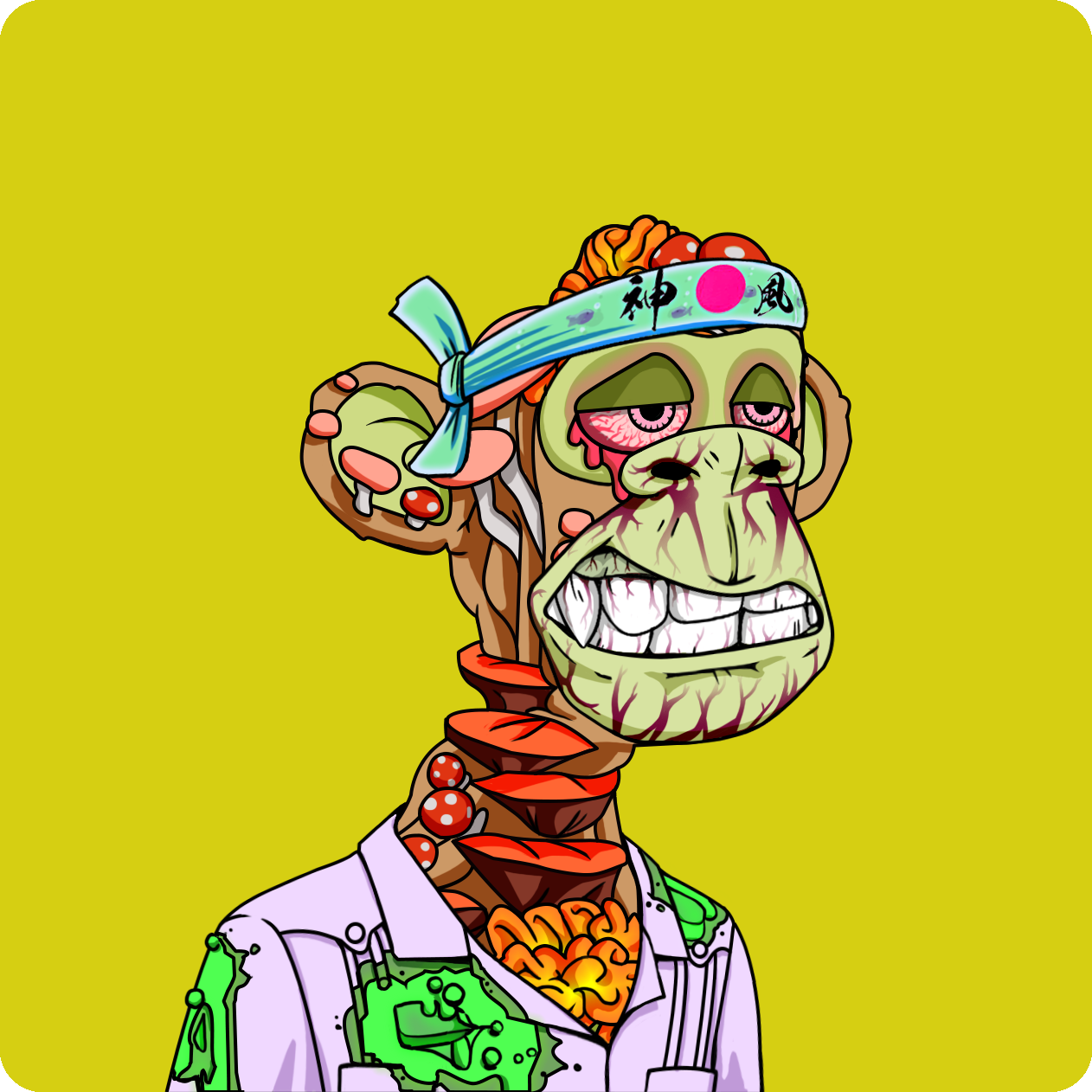 Yuga Labs - Mutant Ape Yacht Club - NFT # 2842