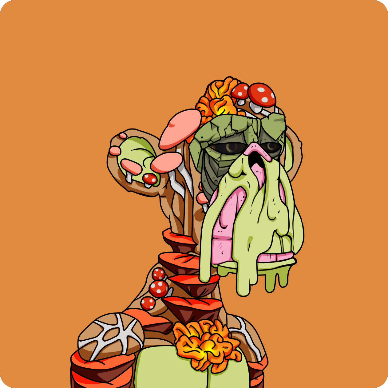 Yuga Labs - Mutant Ape Yacht Club - NFT # 2104