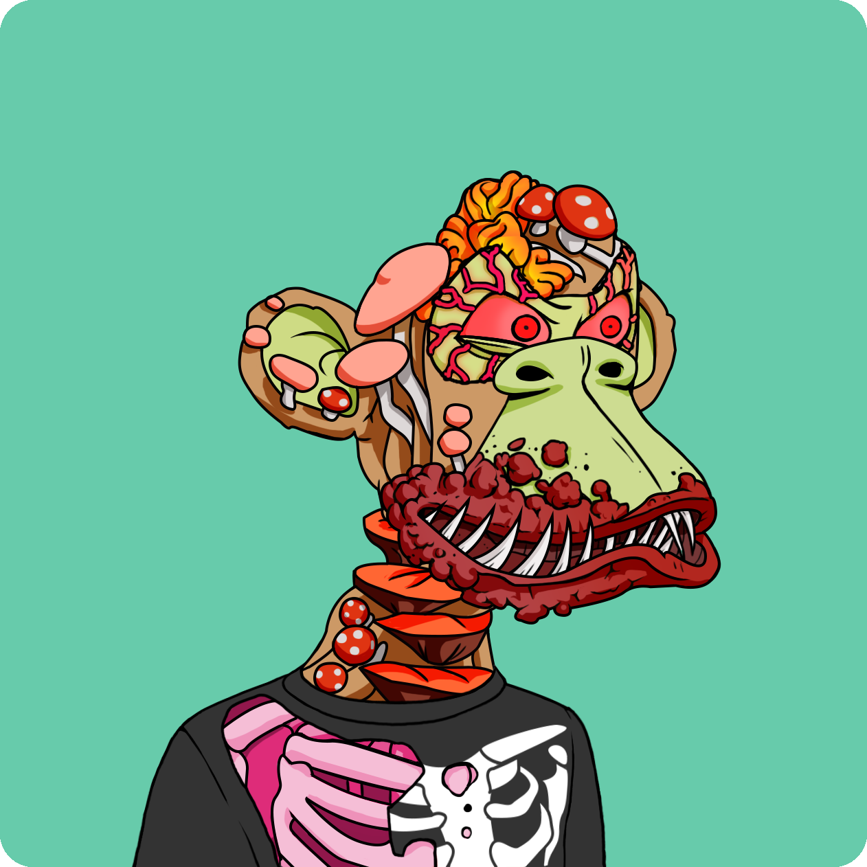 Yuga Labs - Mutant Ape Yacht Club - NFT # 29798