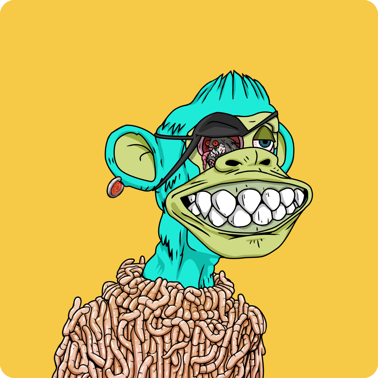 Yuga Labs - Mutant Ape Yacht Club - NFT # 6991