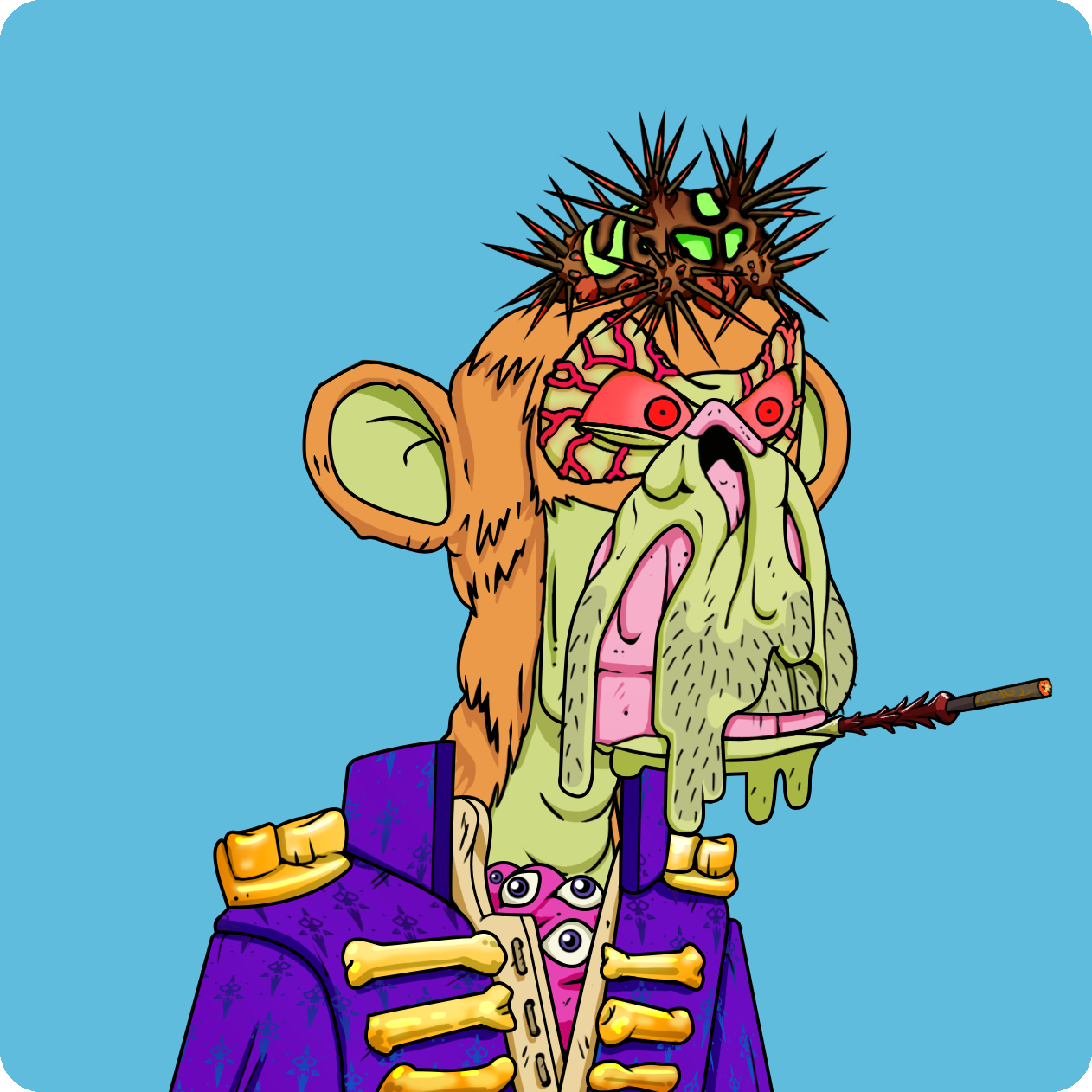 Yuga Labs - Mutant Ape Yacht Club - NFT # 4188