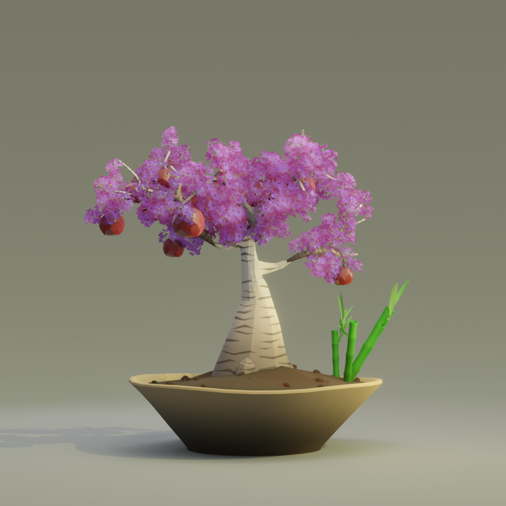 ZENFT Garden Society - Bonsai - Bonsai #8588 - NFT # 8588