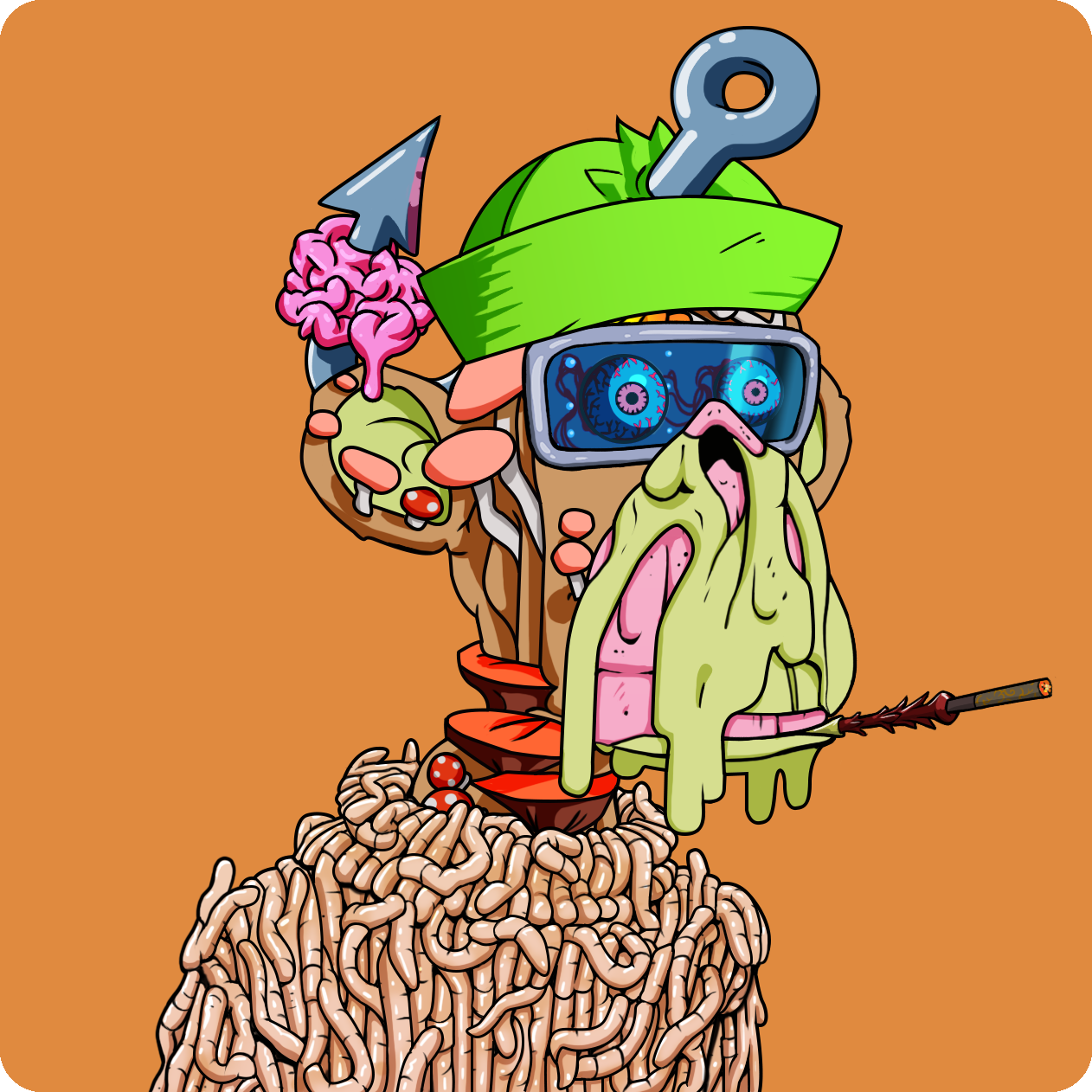 Yuga Labs - Mutant Ape Yacht Club - NFT # 14104