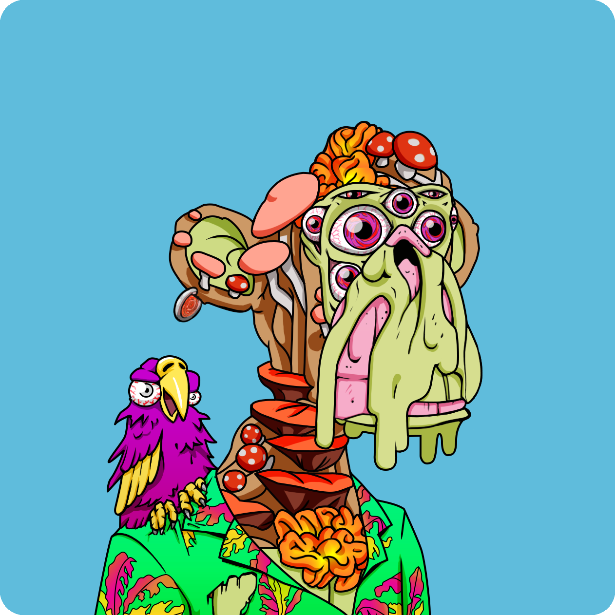 Yuga Labs - Mutant Ape Yacht Club - NFT # 22728