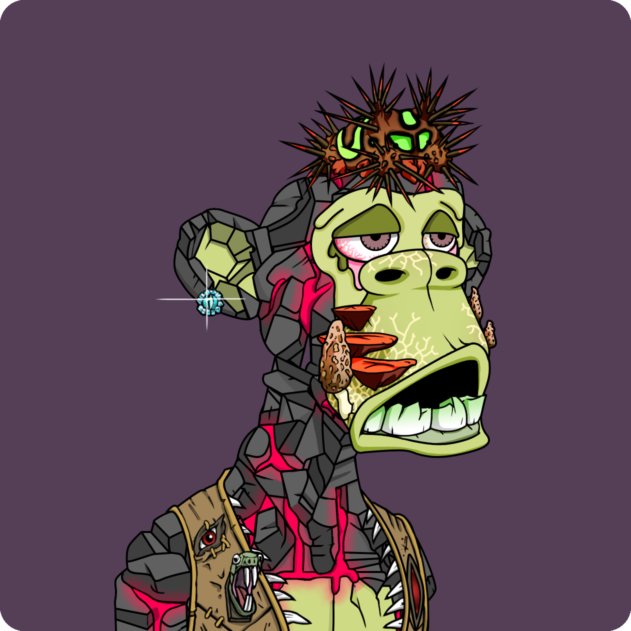 Yuga Labs - Mutant Ape Yacht Club - NFT # 8966