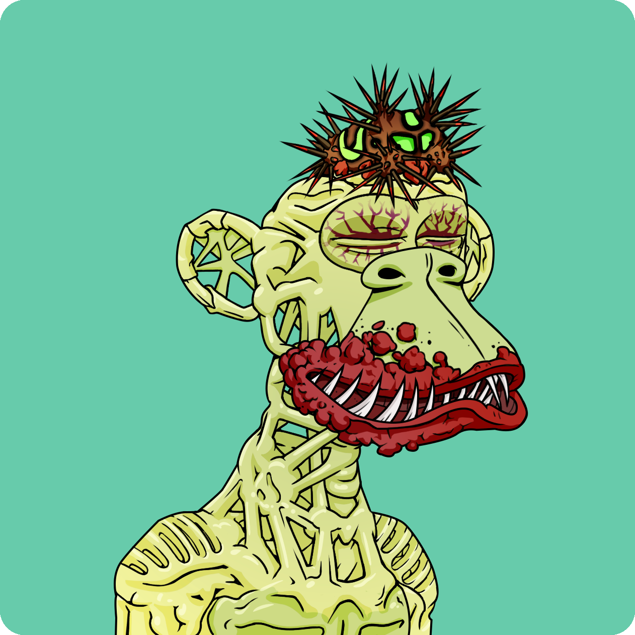 Yuga Labs - Mutant Ape Yacht Club - NFT # 15656