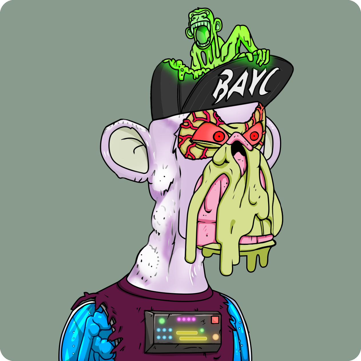 Yuga Labs - Mutant Ape Yacht Club - NFT # 28302