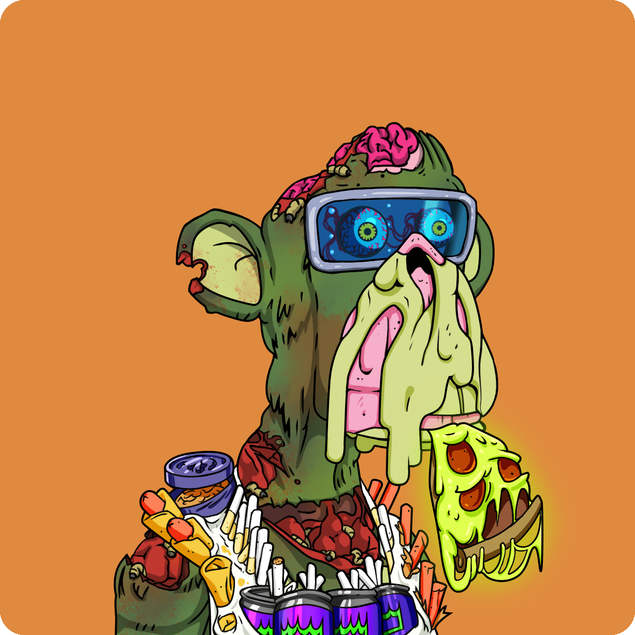 Yuga Labs - Mutant Ape Yacht Club - NFT # 5780